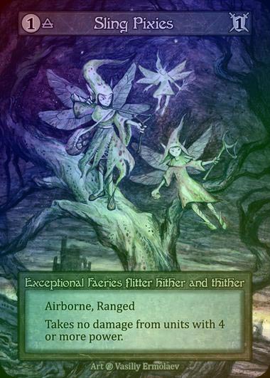 【FOIL】[Air] Sling Pixies [beta-Exceptional]